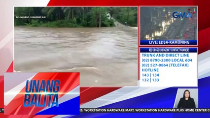 Rumaragasang baha, nararanasan sa iba't ibang bahagi ng Bicol Region | Unang Balita
