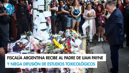 Fiscalía argentina recibe al padre de Liam Payne y niega difusión de estudios toxicológicos