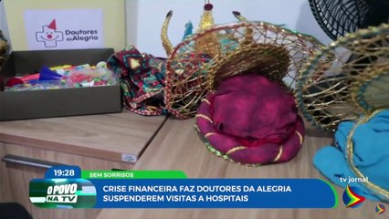 Doutores da Alegria suspendem visitas em hospitais por falta de verba
