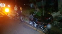 Acidente entre motociclista e ciclista é registrado na Rua Jacarezinho