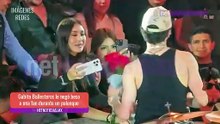 Gabito Ballesteros le niega beso a una fan