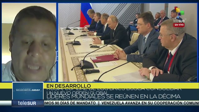 Líderes mundiales se reúnen en la décima sexta cumbre de los BRICS