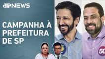 Confira agenda de Ricardo Nunes e Guilherme Boulos nesta terça (22)