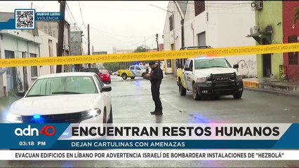 Encuentran restos humanos en distintos puntos de la colonia Industrial en Monterrey