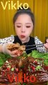 Eating Challenge (1kg ramen, 14 half eggs, 6 chicken leg pieces) | #asmr