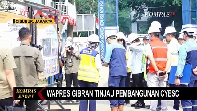 Wapres Gibran Tinjau Pembangunan CYESC, Sentra Pusat Latihan Atlet dengan Fasilitas Internasional!