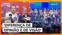 Boulos agradece apoio de Alckmin e diz que frente ampla é necessária para enfrentar extrema direita
