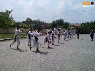 Suasana Ujian Kenaikan Tingkat   IKSPI Kera Sakti Kelurahan Ngroto Kec. Cepu Kab. Blora Jawa Tengah Sekitar Tahun 2014