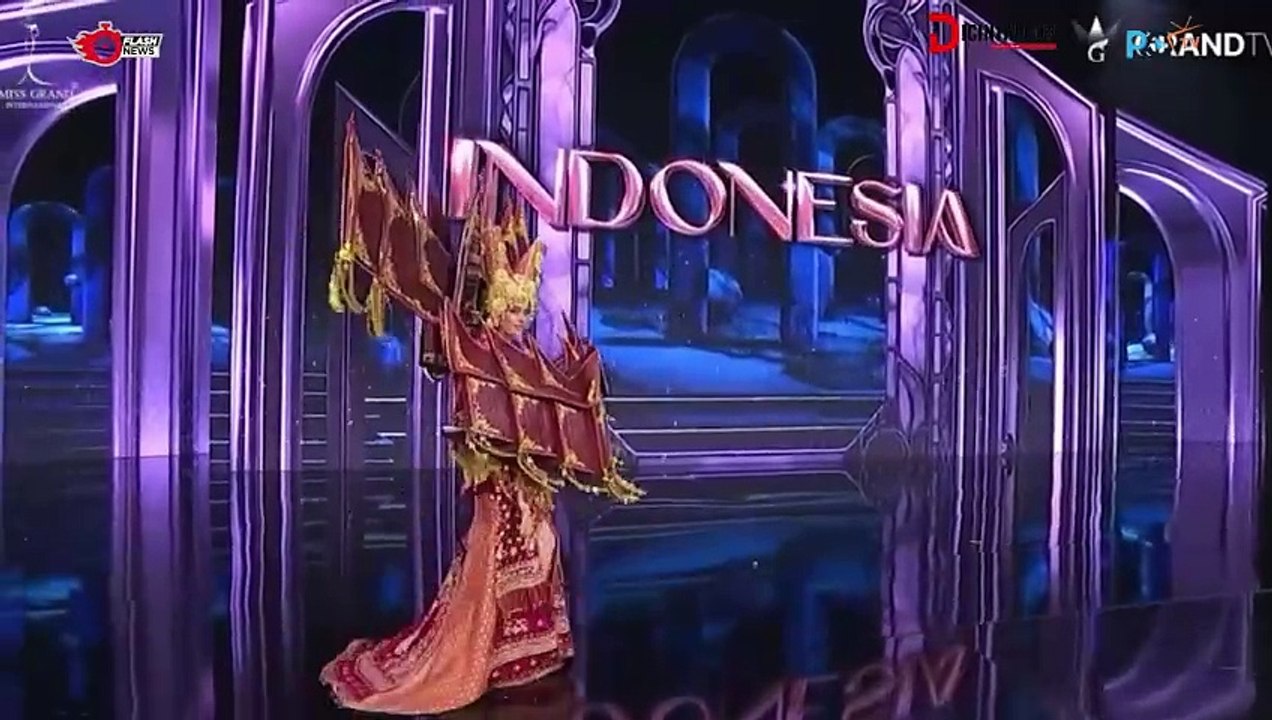 Unik! Kostum Nasional Miss Grand Indonesia 2024 Bertema Masakan Padang