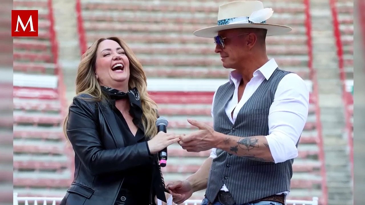 Andrea Legarreta reacciona a supuesta boda entre Erik Rubín y Mónica Noguera