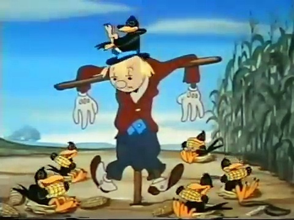 THE TIMID SCARECROW | Dinky Duck