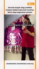 Cikgu praktikal layan telatah murid