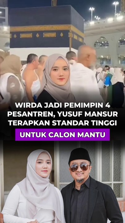 Wirda Jadi Pemimpin 4 Pesantren, Yusuf Mansur Tetapkan Standar Tinggi Untuk Calon Mantu