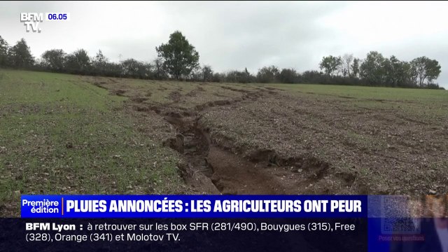 Intempéries: les agriculteurs craignent le retour des pluies