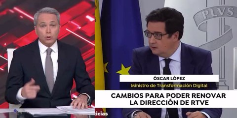 Vicente Vallés amarga la tropelía de Pedro Sánchez en RTVE deslizando un detalle relevante