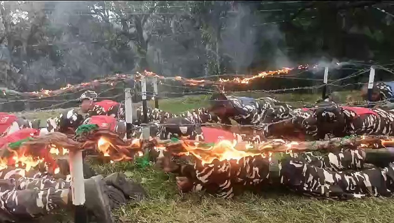 Commando training..
