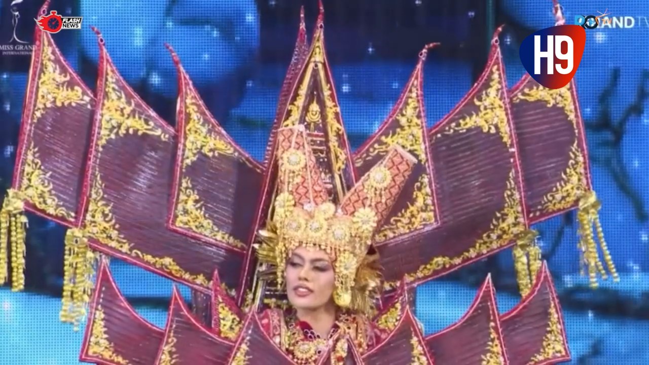 Kostum Miss Grand Indonesia 2024 Bertema Masakan Padang, Dirancang Desainer Banyuwangi