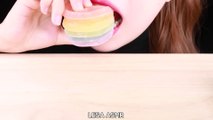 ASMR RAINBOW PRETZEL GUMMY EATING SOUNDS MUKBANG 무지개 구미첼 먹방 グミッツェル 咀嚼音