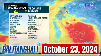Balitanghali Express: OKTUBRE 23, 2024