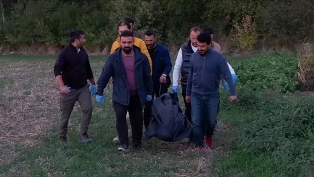 Dere kenarında kesilmiş ve yakılmış ceset bulundu