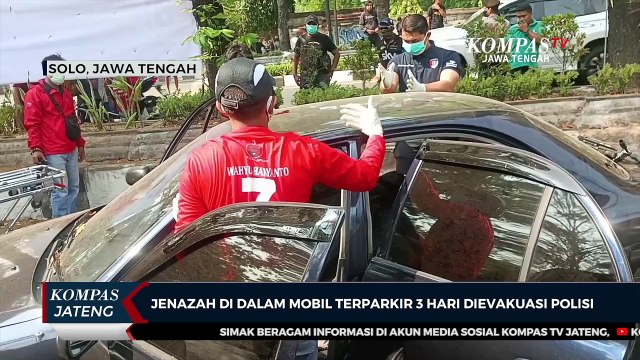 Jenazah di Dalam Mobil Terparkir Tiga Hari di Evakuasi Polisi