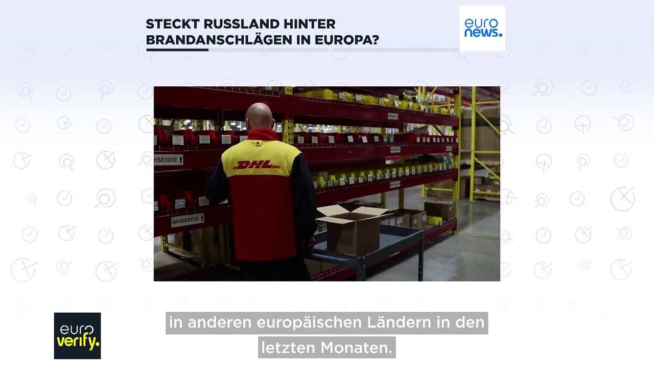 Steckt Russland hinter Brandanschlägen in Europa?