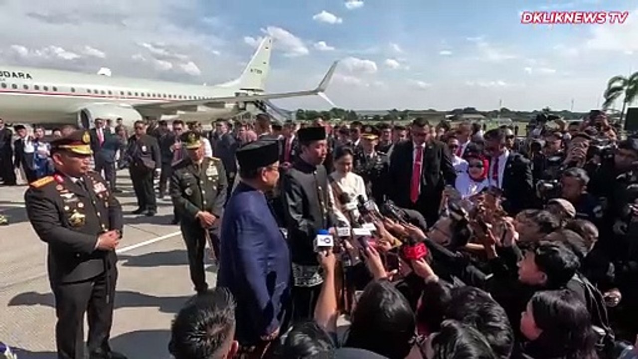 Prabowo Antar Jokowi ke Halim, Doakan yang Terbaik ke Depannya