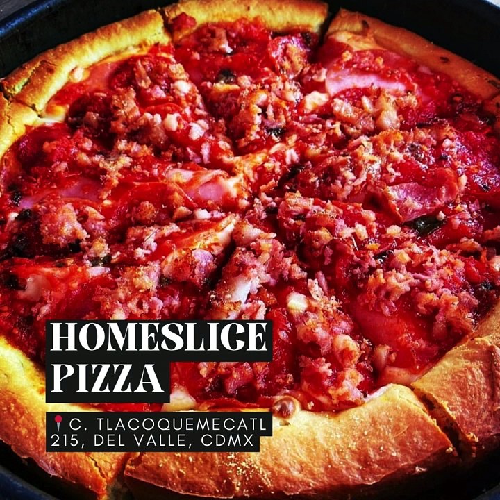 PIZZAS ESTILO CHICAGO EN LA CDMX