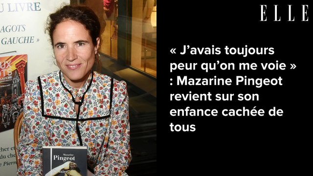 « J’avais toujours peur qu’on me voie » : Mazarine Pingeot revient sur son enfance cachée de tous