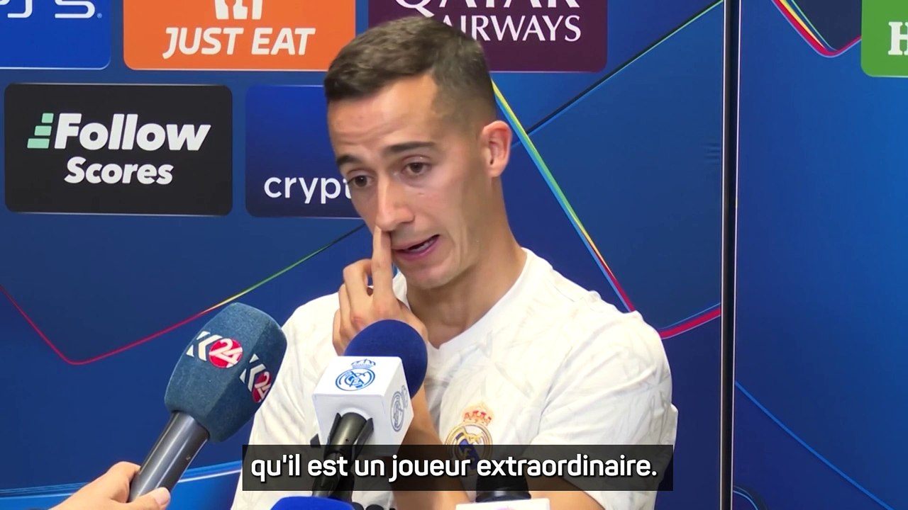 Lucas Vázquez : "Rien qu'avec sa deuxième mi-temps, Vinicius mérite le Ballon d'Or"