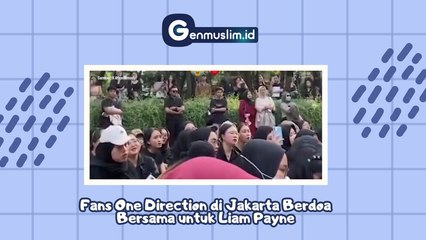 Fans One Direction di Jakarta Berdoa Bersama untuk Liam Payne