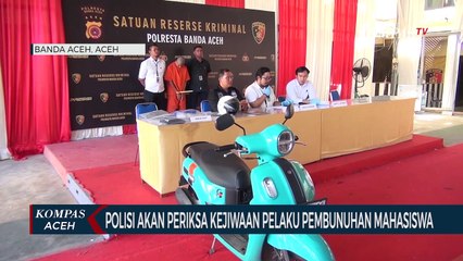 Polisi Akan Periksa Kejiwaan Pelaku Pembunuhan Mahasiswa