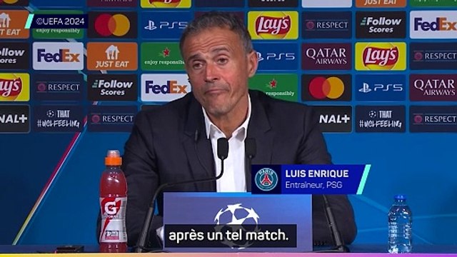 Luis Enrique : Je suis préoccupé