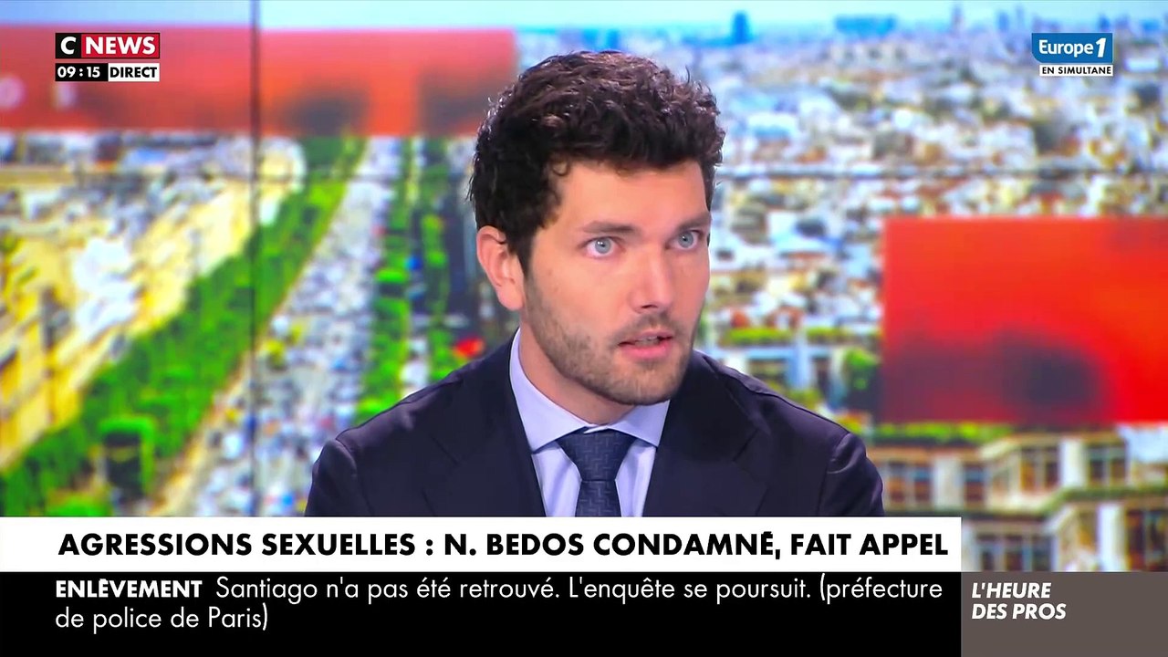 Bouleversé, le journaliste politique Florian Tardif révèle en direct et par surprise sur CNews avoir été victime d'agressions sexuelles entre 15 et 20 ans: "Il m'a fallu des années pour que j'accepte à nouveau que l'on me touche" - VIDEO