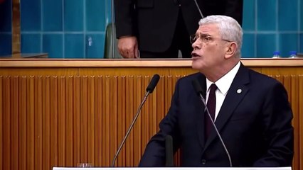 Dervişoğlu meclisten urgan fırlattı