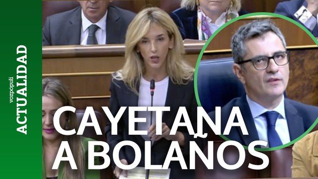 Cayetana Álvarez de Toledo, a Bolaños: El mayor bulo es que usted sea Ministro de Justicia