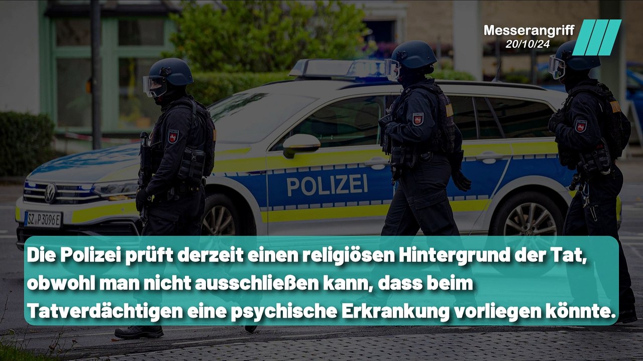 Messerangreifer als konvertierter Deutscher identifiziert