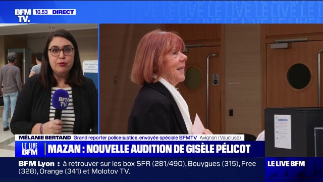 Procès des viols de Mazan: Gisèle Pelicot auditionnée pour s'exprimer sur ce qu'elle a entendu