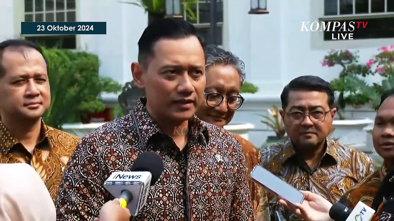 Kata Menko AHY dan Cak Imin Jelang Sidang Kabinet Paripurna Perdana Presiden Prabowo Subianto