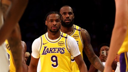 LeBron 'will never forget' playing with son Bronny for the Lakers