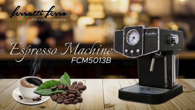 JUAL MESIN ESPRESSO DENGAN TAMPILAN ELEGAN SERTA HARGA TERJANGKAU - FERRATTI FERRO FCM-5013B