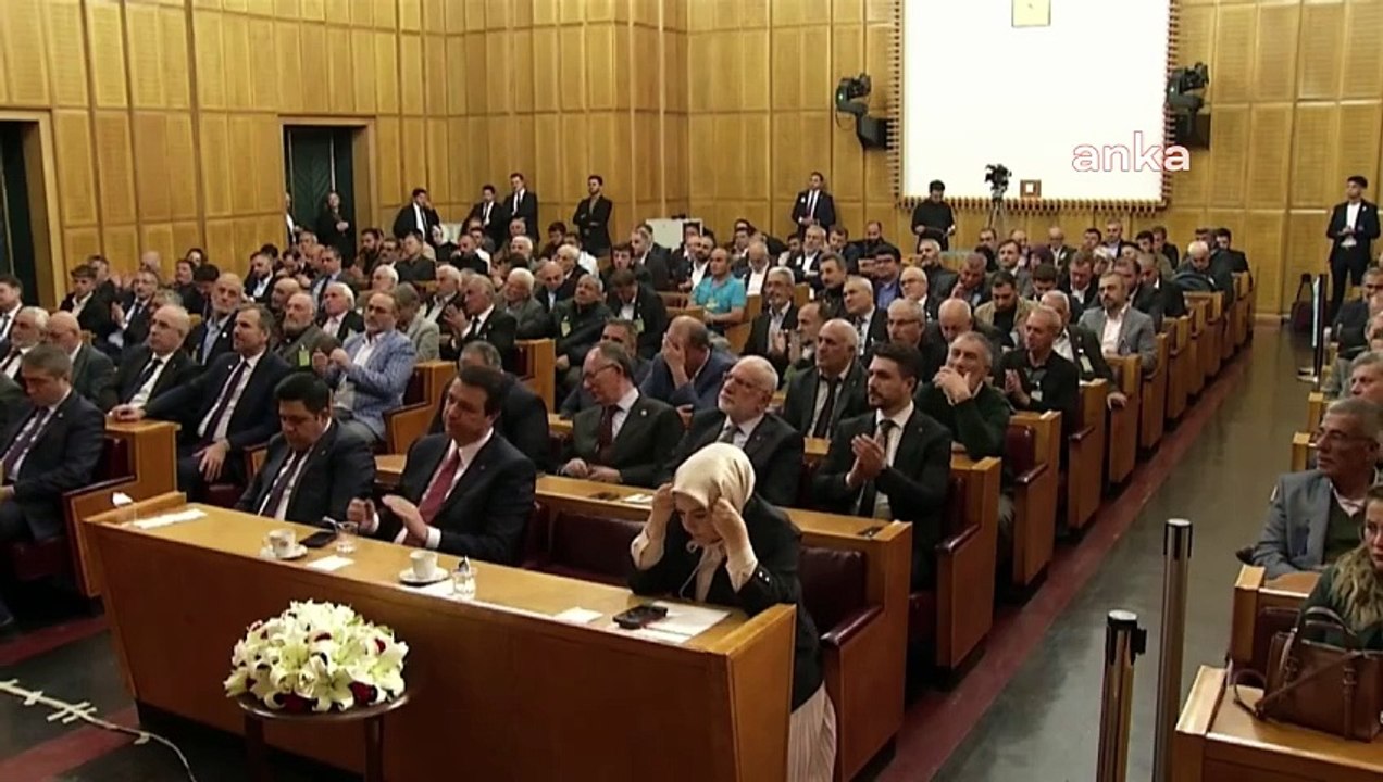Saadet-Gelecek Partisi grup toplantısı... Ahmet Davutoğlu Açıklaması