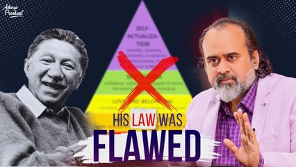 Maslow's hierarchy of needs is flawed || Acharya Prashant, with XLRI (2021)