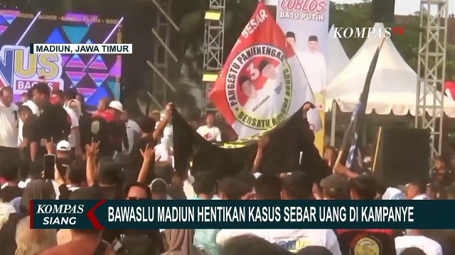 Tak Cukup Bukti, Bawaslu Madiun Hentikan Kasus Sebar Uang di Kampanye Pilwalkot!