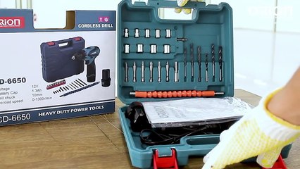 REVIEW & UNBOXING ORION CORDLESS DRILL BATTERY CD6650