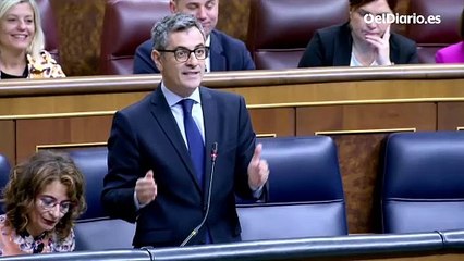 Bolaños, a Miguel Tellado: "Queda Gobierno para rato, y Feijóo para un ratito"