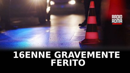 16enne gravemente ferito in scontro frontale a Marino