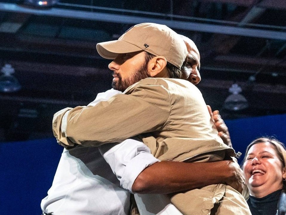 Eminem war dabei: Barack Obama rappt 'Lose Yourself' auf der Bühne