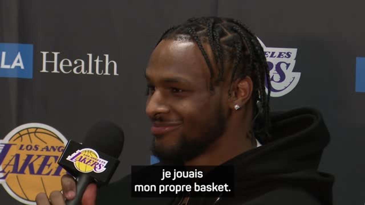 Lakers - Bronny James : "Un sentiment formidable d'être ensemble"