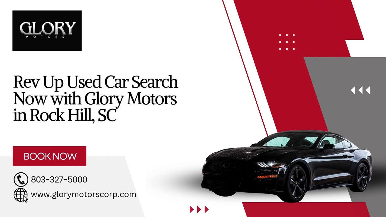 Rev Up Used Car Search Now with Glory Motors in Rock Hill, SC video